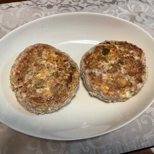 ヘルシー！豆腐ハンバーグ